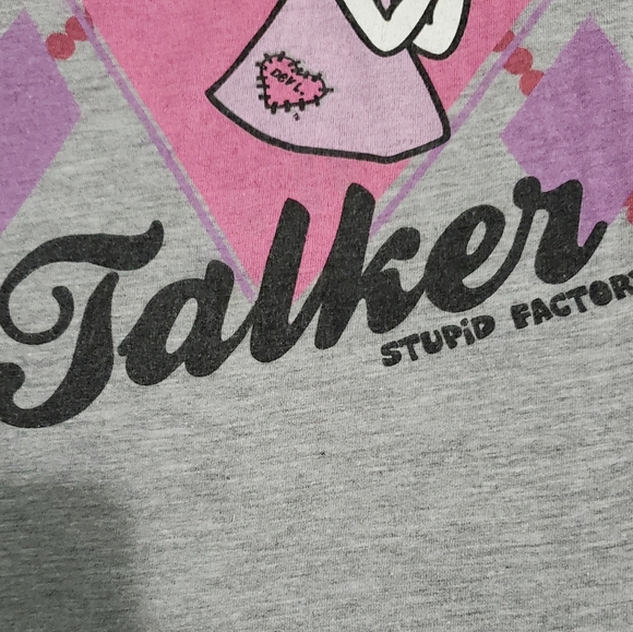 2000s, Stupid Factory graphic tee "Sweet Talker" in used condition - Picture 9 of 16